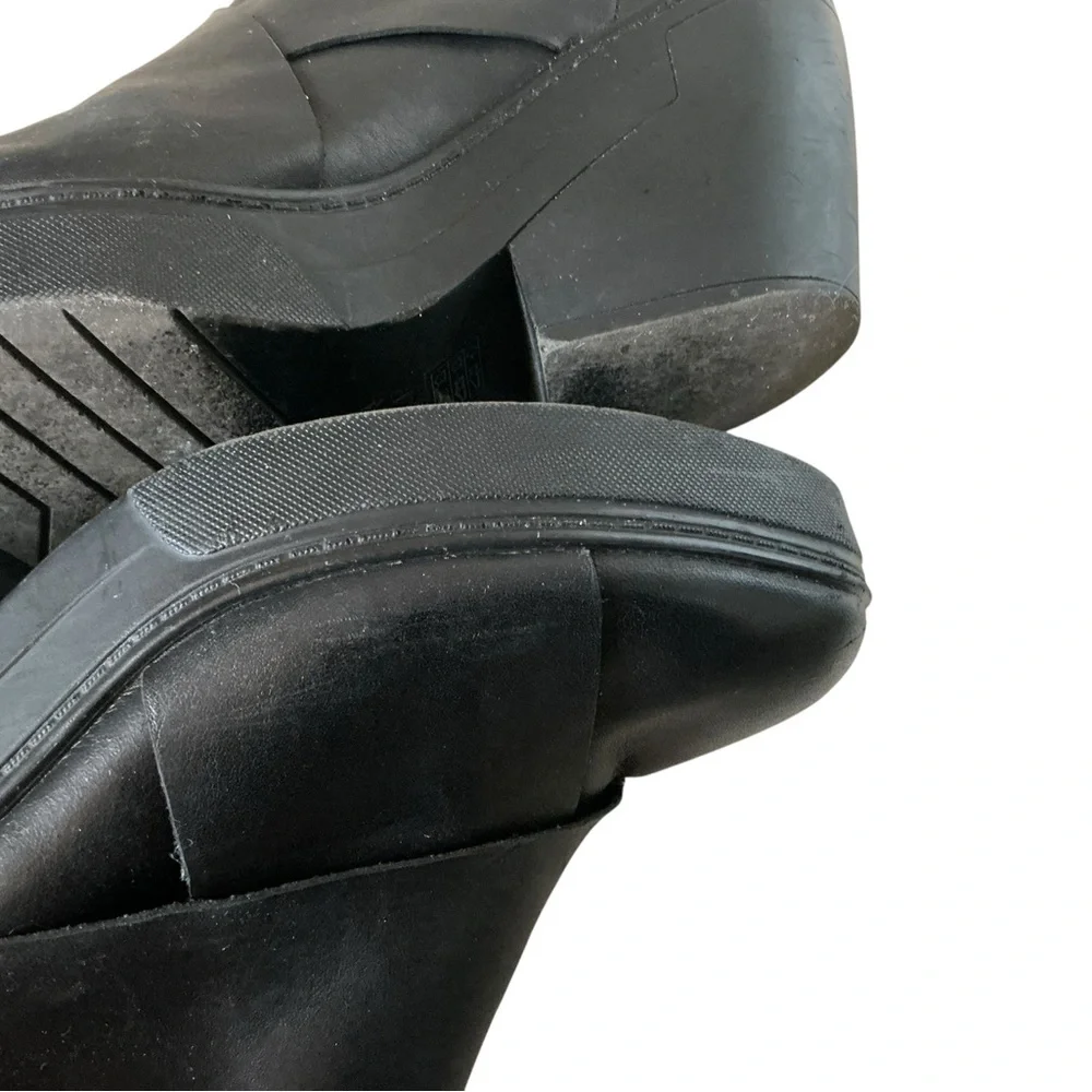 Eileen fisher Cosmo black classy platform shoes size 7